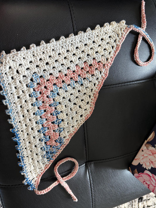 Granny stitch bandana