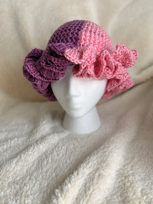 Ruffle beanie