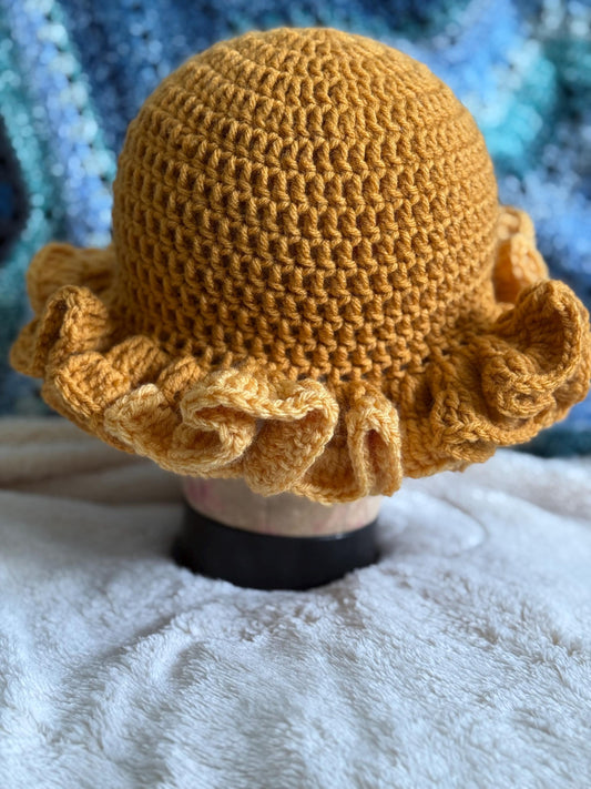 Ruffle beanie