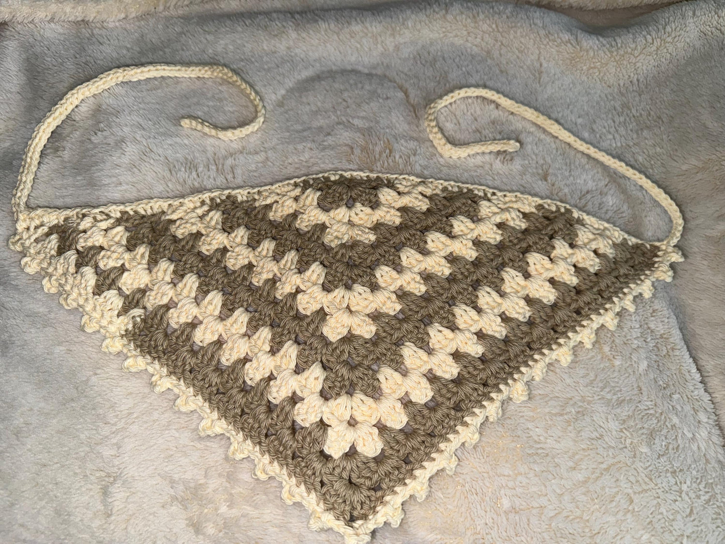 Granny stitch bandana