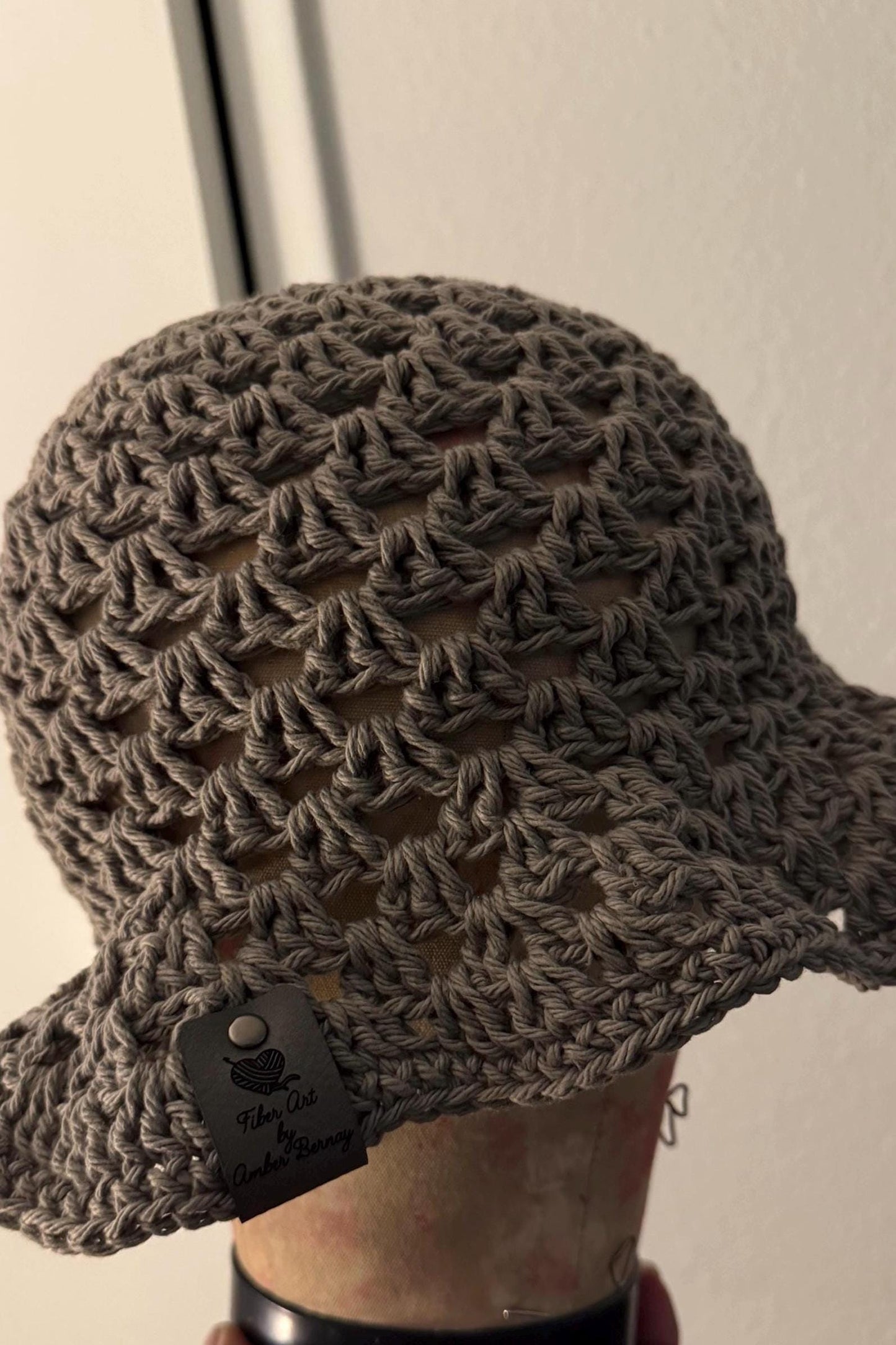Custom Granny stitch bucket hat