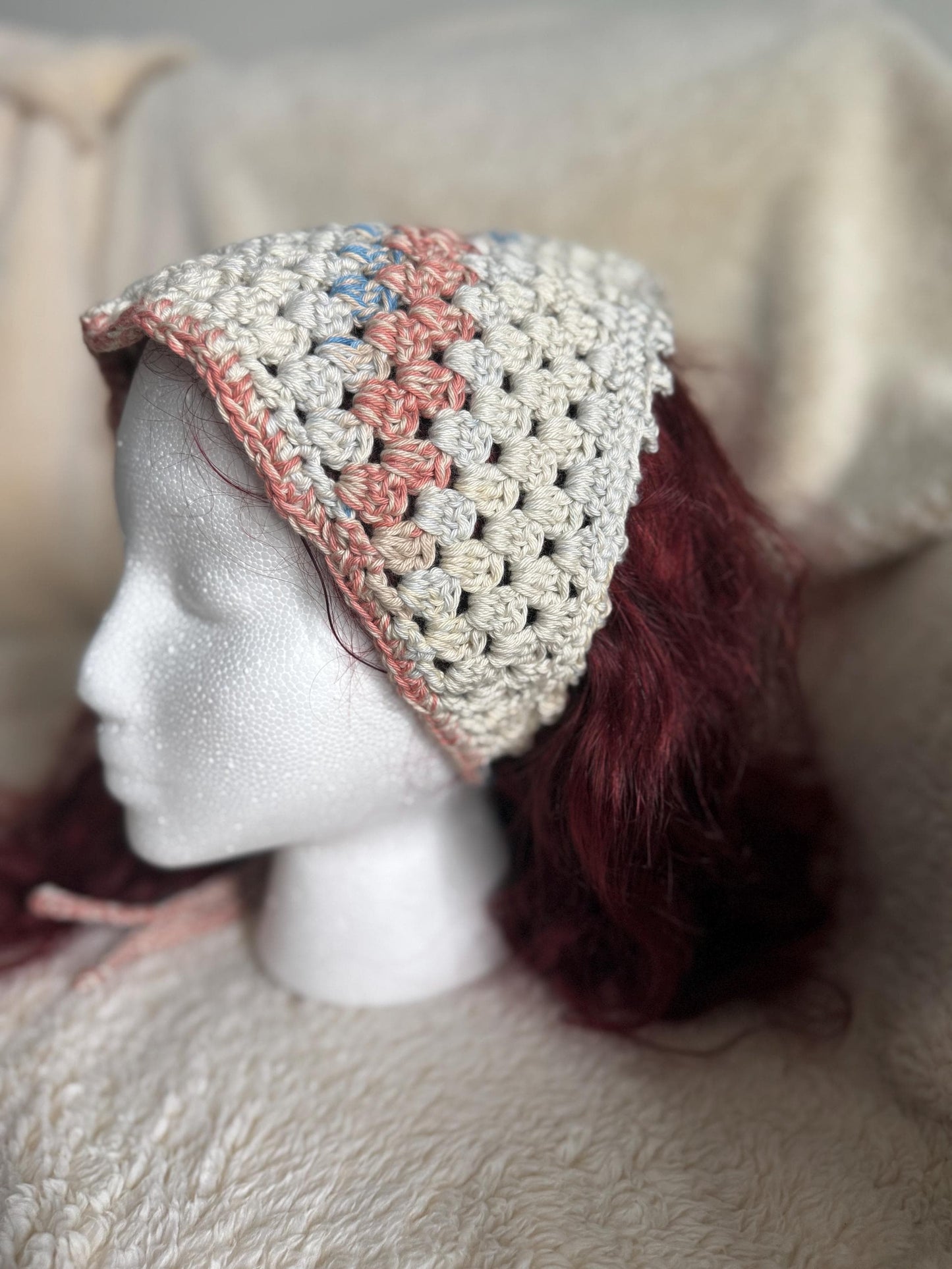 Granny stitch bandana