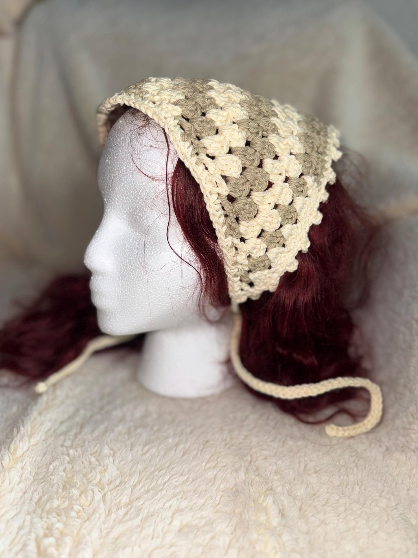 Granny stitch bandana