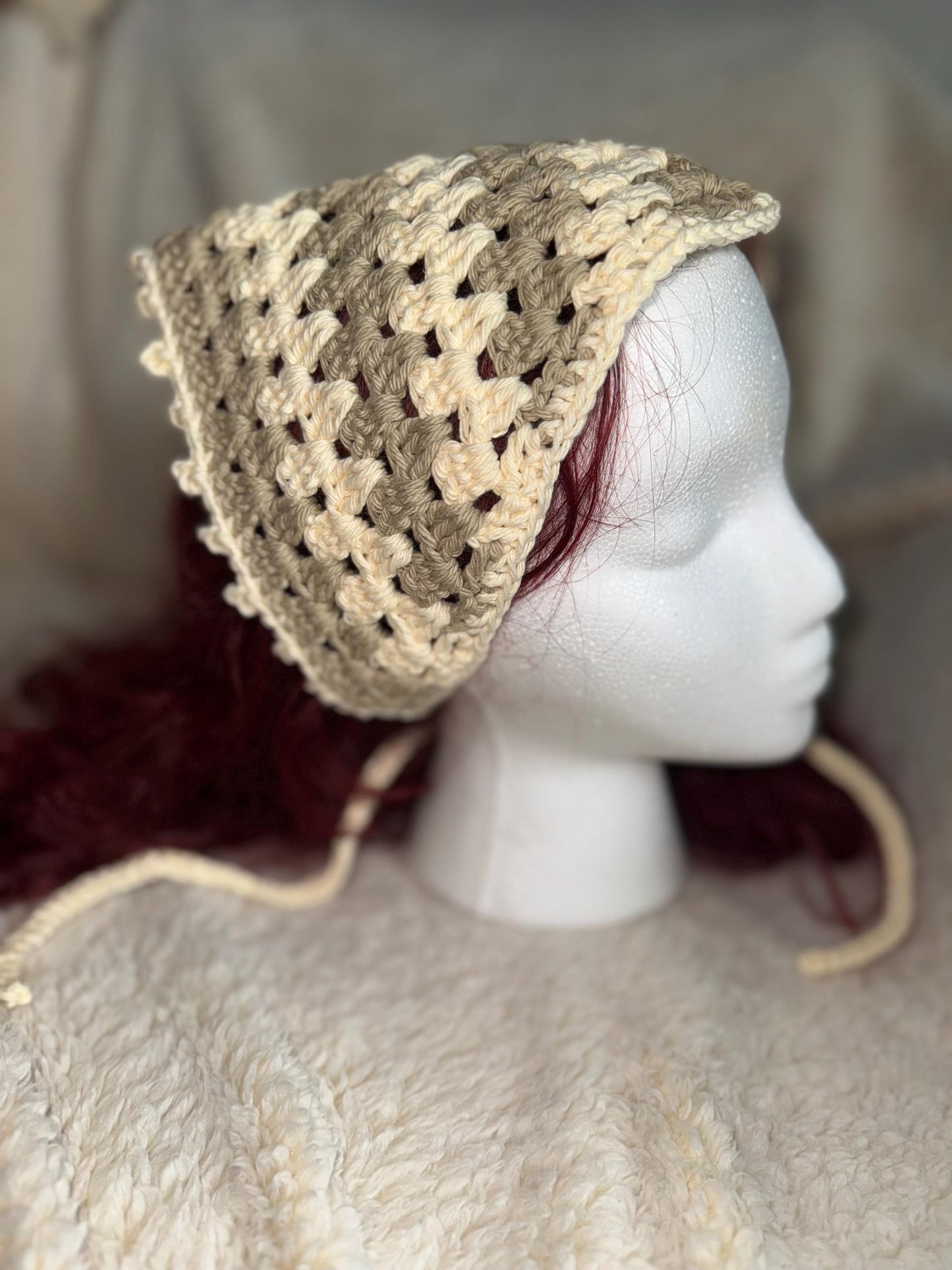 Granny stitch bandana